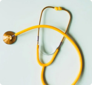 yellow stethoscope